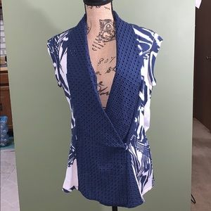 NEW Alberto Makali sleeveless cardigan